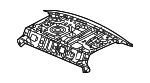 66500T20307ZZ - Body: Package Tray for Honda Image