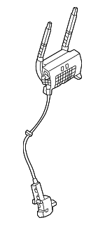 32332297 - Body: Headrest Guide for Volvo Image