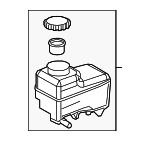 4722011030 - : Reservoir for Lexus: LC500, LC500h, LS500, LS500h Image