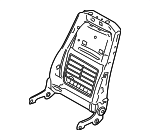 C2Z4747 - Body: Seat Back Frame for Jaguar Image