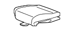 C2Z4991 - Body: Seat Cushion Pad for Jaguar Image