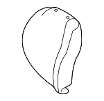 7155142060 - Body: Seat Back Pad for Toyota: RAV4 Image