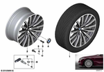 36116877025 - : Light Alloy Rim Ferricgrey 36907111 for BMW Image