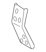 68170JK600 - Body: Reinforced Beam Stay for Nissan Image