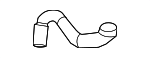 1K0121058T - : By-Pass Hose for Volkswagen: Jetta Image