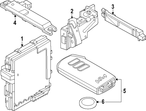 Keyless Entry Components for 2023 Kia Niro EV #0