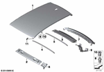 41317342140 - Bodywork: Roof Covering Lifting-Sliding Roof for BMW: 228i, 228iX, 230i, 230iX, M2, M2 Competition, M235i, M235iX, M240i, M240iX Image image
