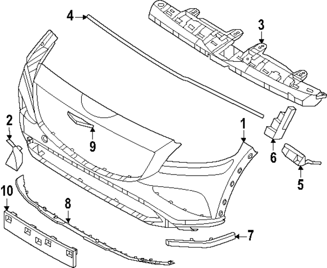 86510T6710 - : Bumper Cover for Hyundai Image