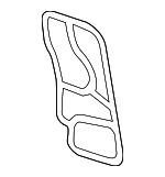 6L117070 - Engine: Oil Cooler Gasket for Audi: A3, A3 Quattro, A4, A4 allroad, A4 Quattro, A5 Quattro, A5 Sportback, A6, A6 Quattro, A7 Sportback, Q3, Q5, Q5 PHEV, Q5 Sportback, Q7, S3, TT Quattro, TTS Quattro Image