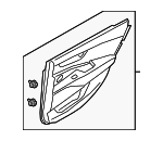 83308J6030RG5 - Body: Door Trim Panel for Kia: K900 Image