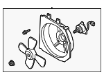 FSAX15035C - : Engine Cooling Fan Assembly for Mazda Image