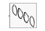 0004206700 - : Brake Pads                               for Mercedes-Benz Image