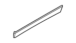 9Y0839096CYOK1 - Body: Lower Molding for Porsche Image