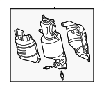 181805MJA10 - Exhaust: Exhaust Manifold for Honda: Passport, Ridgeline Image