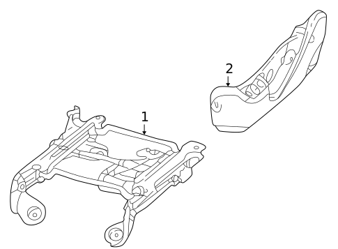 Tracks & Components for 2002 Ford Excursion #1