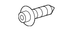 90159A0034 - Body: Side Retainer Screw for Scion: iM, iQ, tC, xB | Toyota: Avalon, bZ4X, C-HR, Camry, Corolla, Corolla iM, Crown, Crown Signia, Echo, Grand Highlander, Highlander, Land Cruiser, Matrix, Mirai, Prius, Prius C, Prius Plug-In, Prius V, RAV4, RAV4 Prime, Sequoia, Sienna, Tundra, Venza, Yaris Image