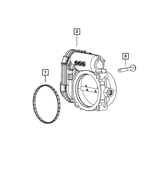 Throttle Body for 2018 Dodge Grand Caravan #0