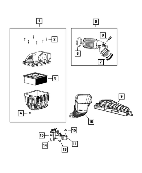 Air Cleaner for 2026 Ram 3500 #0