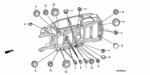 90651S3VA01 - Interior/Bumper: CLIP, SIDE SILL for Honda Image