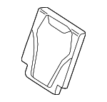 52307411675 - Body: Seat Back Cover for BMW: X5 Image