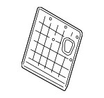 52307354110 - : Seat Back Panel for BMW Image