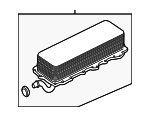 AJ811959 - Cooling System: Oil Cooler for Jaguar Image