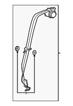 19366889 - Electrical: Seat Belt Assembly for GM Image
