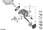 7119905374 - Pedals: Self-Locking Collar Nut for BMW Image