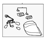 25998949 - Electrical: Tail Lamp Assembly for Saturn: Aura Image