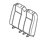 LK4Z9966600CM - Body: Seat Back Cover for Ford: Transit-150, Transit-250, Transit-350, Transit-350 HD Image