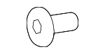 N90944604 - Steering: Lower Column Cover Screw for Porsche Image