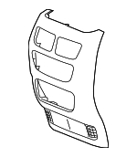 83433TZ5A01ZA - Body: Rear Panel for Acura Image