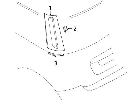 Exterior Trim - Rear Body for 2012 Mini Cooper #0