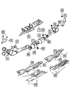 68035061AB - Exhaust: Diesel Particulate Filter Assy for Mopar Image