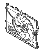PX8F15025 - Cooling System: Fan Module for Mazda Image