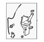 98610G2010 - Body: Reservoir Assembly for Hyundai Image
