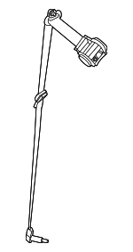 89810R0500BSY - : Belt &amp; Retractor for Kia: Carnival Image