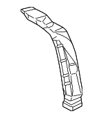 8856660230 - Body: Rear Duct for Lexus: LX470 Image