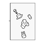 4502004010 - Steering: Upper Bracket for Toyota: Camry, Highlander, Sequoia, Tacoma, Tundra Image