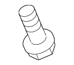 9008011555 - Steering: Intermediate Shaft Bolt for Scion: iM, iQ, tC, xA, xB | Toyota: 4Runner, Avalon, bZ4X, Camry, Celica, Corolla iM, Crown, Crown Signia, Echo, Grand Highlander, Highlander, Land Cruiser, Mirai, MR2 Spyder, Prius, Prius Plug-In, Prius V, RAV4, RAV4 Prime, Sequoia, Sienna, Tacoma, Tundra, Venza Image