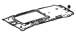 633100E921C0 - Body: Headliner for Lexus: TX350, TX500h, TX550h+ Image