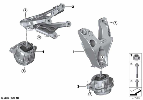 Engine Suspension for 2017 BMW M4 #0