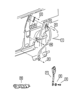 6036295AA - Interior Trim: Pan Head Screw for Mopar Image
