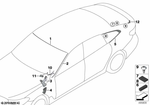 51317412641 - Vehicle Trim: Cover, Windshield, Top for BMW Image