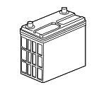 31500SR1100M - Electrical: Battery for Honda: Accord, Civic, Civic del Sol, Clarity, CR-V, Crosstour, Element, HR-V Image