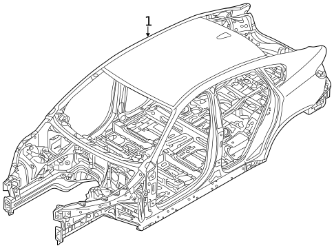 Body Shell for 2014 BMW X6 #0