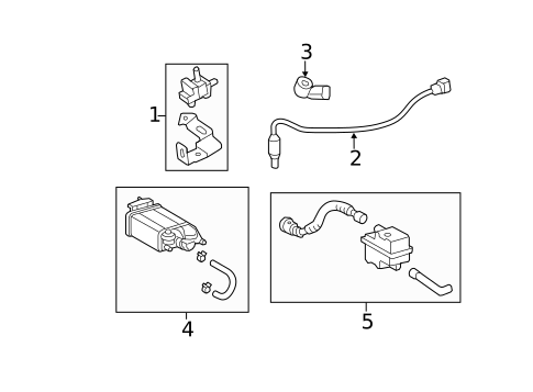 Emission Components for 2011 Toyota Camry #0