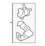 2586031070 - Emission System: Vacuum Valve for Toyota: Avalon, Camry, Highlander, RAV4, Sienna, Venza Image