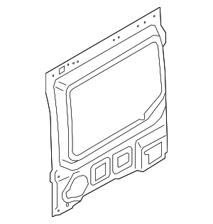 LK4Z6127865D - Body: Quarter Panel for Ford Image