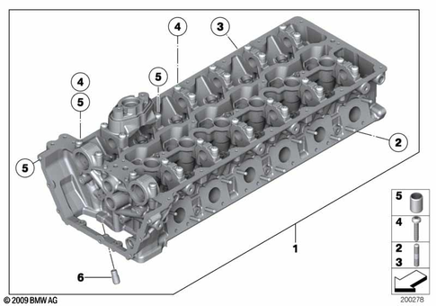 Cylinder Head for 2014 BMW 760Li #3
